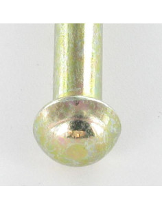Rivet à frapper Tête ronde TR 3.5X11.5 Bichromaté 2