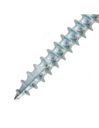 Seau de 385 Vis bois TEKOR 4X50 Tête fraisée TORX T20 Pointe antifendage type 17 Acier zingué