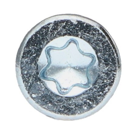 1 x Seau de 385 Vis bois TEKOR 4X50 Tête fraisée TORX T20 Pointe antifendage type 17 Acier zingué