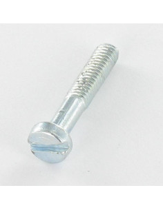 Vis métaux Tête cylindrique TC Fendue M4X22 Filetée sur...