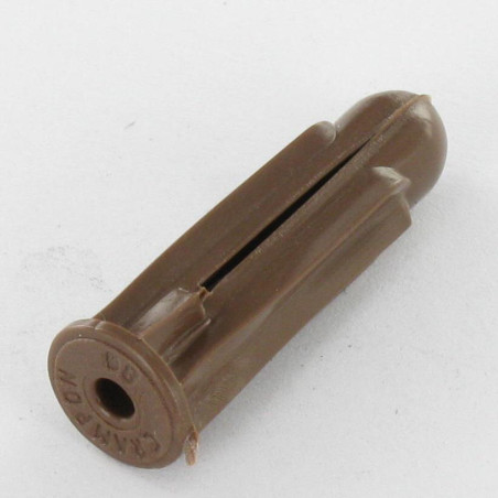 1 x Cheville CRAMPON 8 Nylon Marron RAWLPLUG