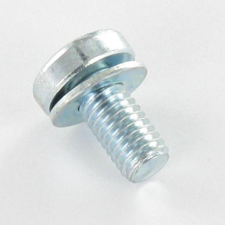 1 x Vis métaux tête cylindrique bombée large T25/FEND M5X9+RD.IMPER Acier zingué