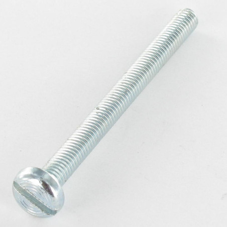 1 x Vis métaux Tête cylindrique large TCL Fendue M2.5X3.5 Acier brut microvis
