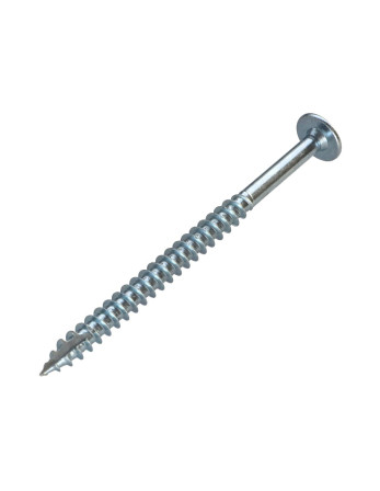 Vis Penture 7X100 Filetée sur 70 TORX T30 zingué cr3 96 hbs sans rouille rouge Pointe antifendage type 17