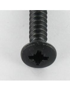 Vis tôle Tête fraisée bombée TFB Pozi 3.5X13 Acier zingué... 2