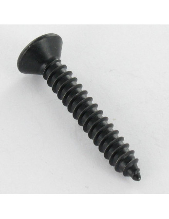 Vis tôle Tête fraisée bombée TFB Pozi 3.5X13 Acier zingué noir