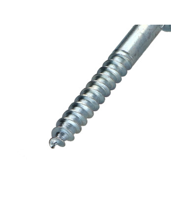 Vis bois Tête fraisée Fendue Percée et taraudée 6X50 Acier zingué