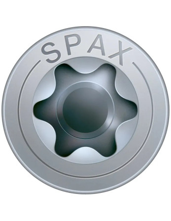 Spax Vis bois Tête fraisée TORX T50 12X600 Filetage total WIROX