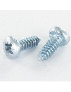 Vis pvc tête cylindrique bombée large Pozi Cranté 4.3X12...