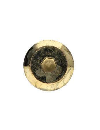Vis métaux tête plate Clé de 4 HC4 M6X60 Frein filet Acier laitonne