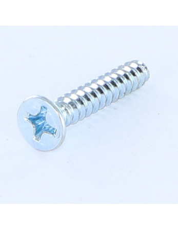 Vis tôle Tête fraisée Phillips n° 2 Sans pointe 4.2X19 Acier zingué