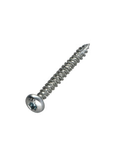 Vis bois TEKOR Tête ronde TR TORX T20 4X30 Filetage total...