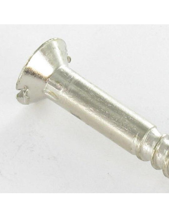 Vis bois Tête fraisée Fendue 5X35 Acier chrome