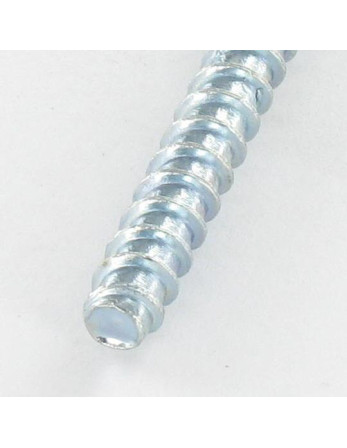 Vis Euro Tête fraisée Pozi 6.3X11 Diamètre de tête: 7.5 Acier zingué Filet tôle