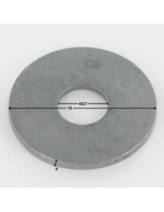 Rondelle Plate M27X75X4 LL Forte tenue à la corrosion... 2