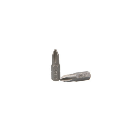 1 x Embout Qualité industrielle 1/4" C6.3 Phillips n° 2 Longueur 25