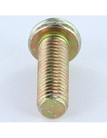 Vis métaux Tête cylindrique bombée TCB Pozi N°3 M6X38 Pozi N°2 200 Heures brouillard salin Bichromaté