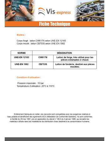 Collecteur nourrice 3 sorties 20x27 (3/4") Mâle/Femelle Laiton pour plomberie sanitaire