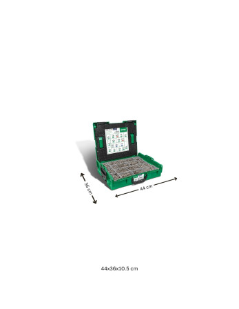 Assortiment de 1070 Spax Tête fraisée T-STAR PLUS Inox A2