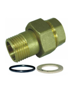 Raccord union droit joint torique 20x27 (3/4")...