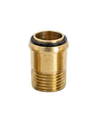 Raccord union droit joint torique 20x27 (3/4") Mâle/Femelle Laiton Figure 341