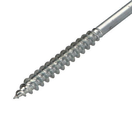 1 x VBA Vis bois agglo Tête fraisée Pozi N°3 6X60 Filetage partiel Acier zingué GLEITMO 627