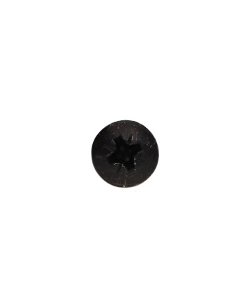 VBA Vis bois agglo Tête ronde TR Pozi N°2 5X60 Acier zingué noir