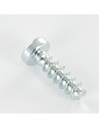 Vis pvc Tête cylindrique bombée TCB Pozi N°1 3X16 Acier zingué microvis
