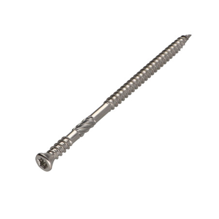 1 x VBA Vis bois agglo Tête fraisée Pozi N°2 5X50 Filetage partiel Acier zingué GLEITMO 627