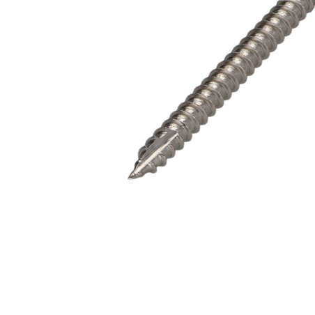 1 x VBA Vis bois agglo Tête fraisée Pozi N°2 5X50 Filetage partiel Acier zingué GLEITMO 627