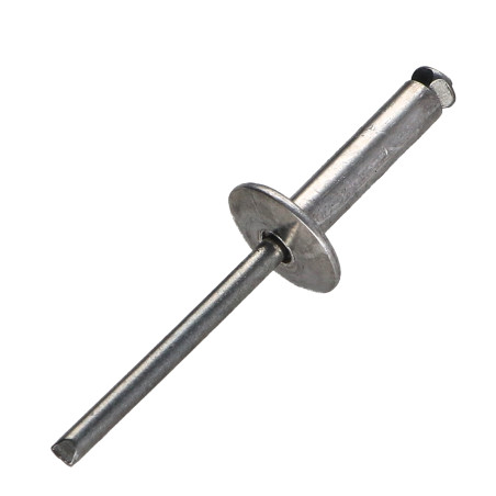 1 x Rivet aveugle éclate GOSTAR Aluminium Tige acier Tête large 4.8X20