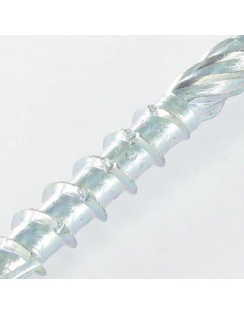 VBA Vis bois agglo Tête disque TORX T40 10X100 Acier zingué