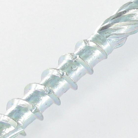 1 x VBA Vis bois agglo Tête disque TORX T40 10X100 Acier zingué