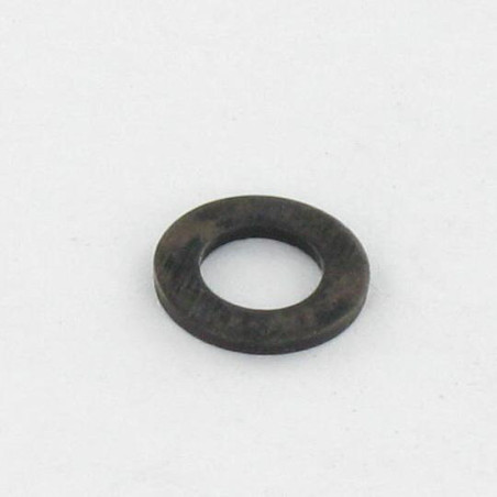 1 x Rondelle Plate M4X8X0.8 Z Acier zingué noir
