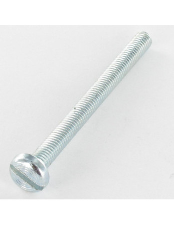 Vis métaux Tête cylindrique large TCL Fendue M2X5 Acier zingué microvis