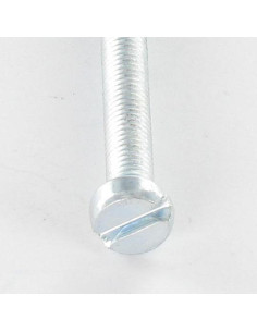 Vis métaux Tête cylindrique TC Fendue M3X8 Acier zingué... 2