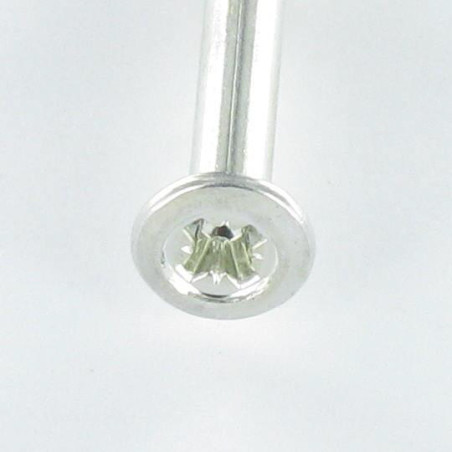 1 x Cheville à frapper clou-vis Acier zingué 8X45