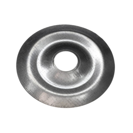 1 x Rosace plate 32 Acier zingué