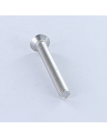 Vis métaux Tête fraisée bombée TFB Pozi M6X50 Aluminium