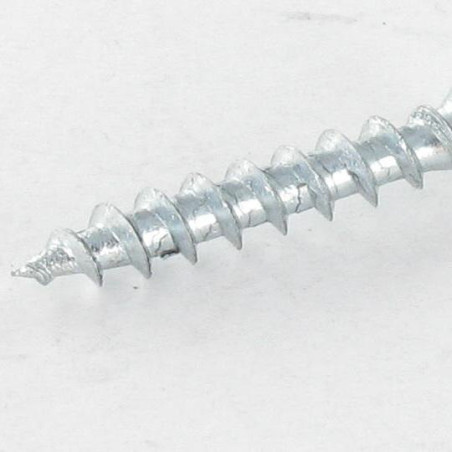 1 x Vis De FERRURE/PVC Tête fraisée Phillips 4.2X25 Acier zingué
