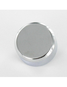 Patte Laiton chrome +EMBASE Zamack Pour Miroir 22