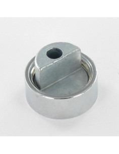 Patte Laiton chrome +EMBASE Zamack Pour Miroir 22 2