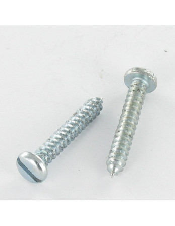 Vis tôle Tête cylindrique TC Fendue 2.9X6.4 Acier zingué