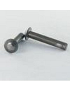 Rivet à frapper Tête fraisée bombée TFB 4X28 Acier brut