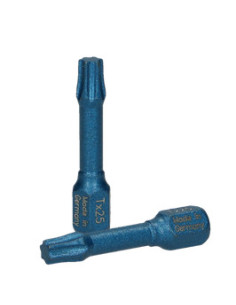 Embout IMPACT Qualité industrielle 1/4" C6.3 TORX T15...