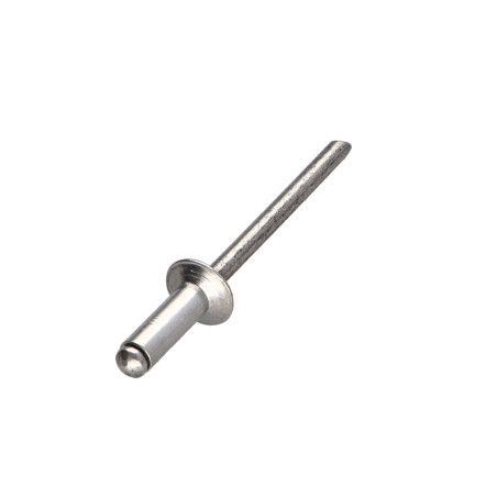 1 x Rivet aveugle tout alu 4X12 Epaisseur de serrage 6 à 8 Tête fraisée TA