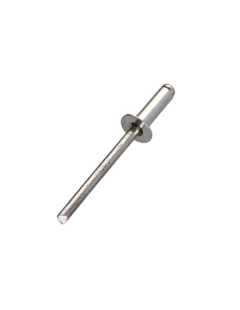 Rivet aveugle tout alu 4X12 Epaisseur de serrage 6 à 8 Tête fraisée TA