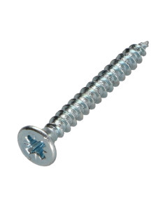 VBA Vis bois agglo Tête fraisée Pozi N°2 5X30 Filetage...