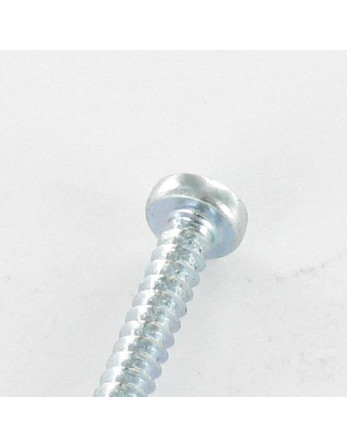 Vis tôle tête cylindrique bombée large Pozi 6.3X13 Acier zingué