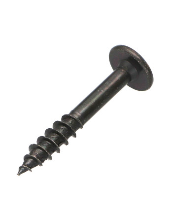 Vis Penture 7X50 Filetage partiel TORX T30 Acier zingué noir